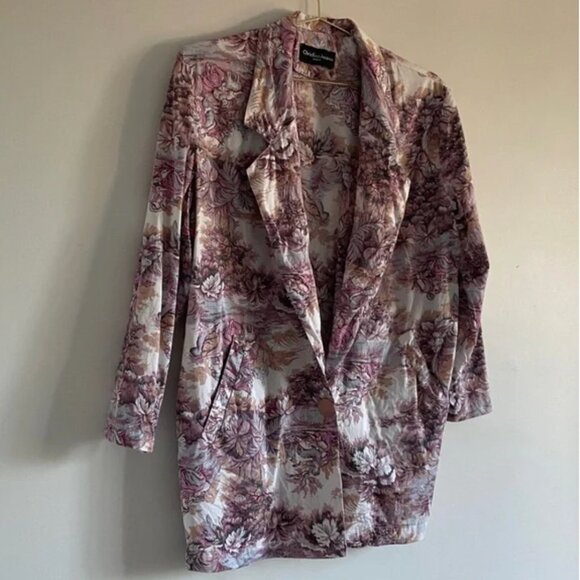 Christian Jacques Paris Floral Blazer – Free Size - Picture 3 of 10